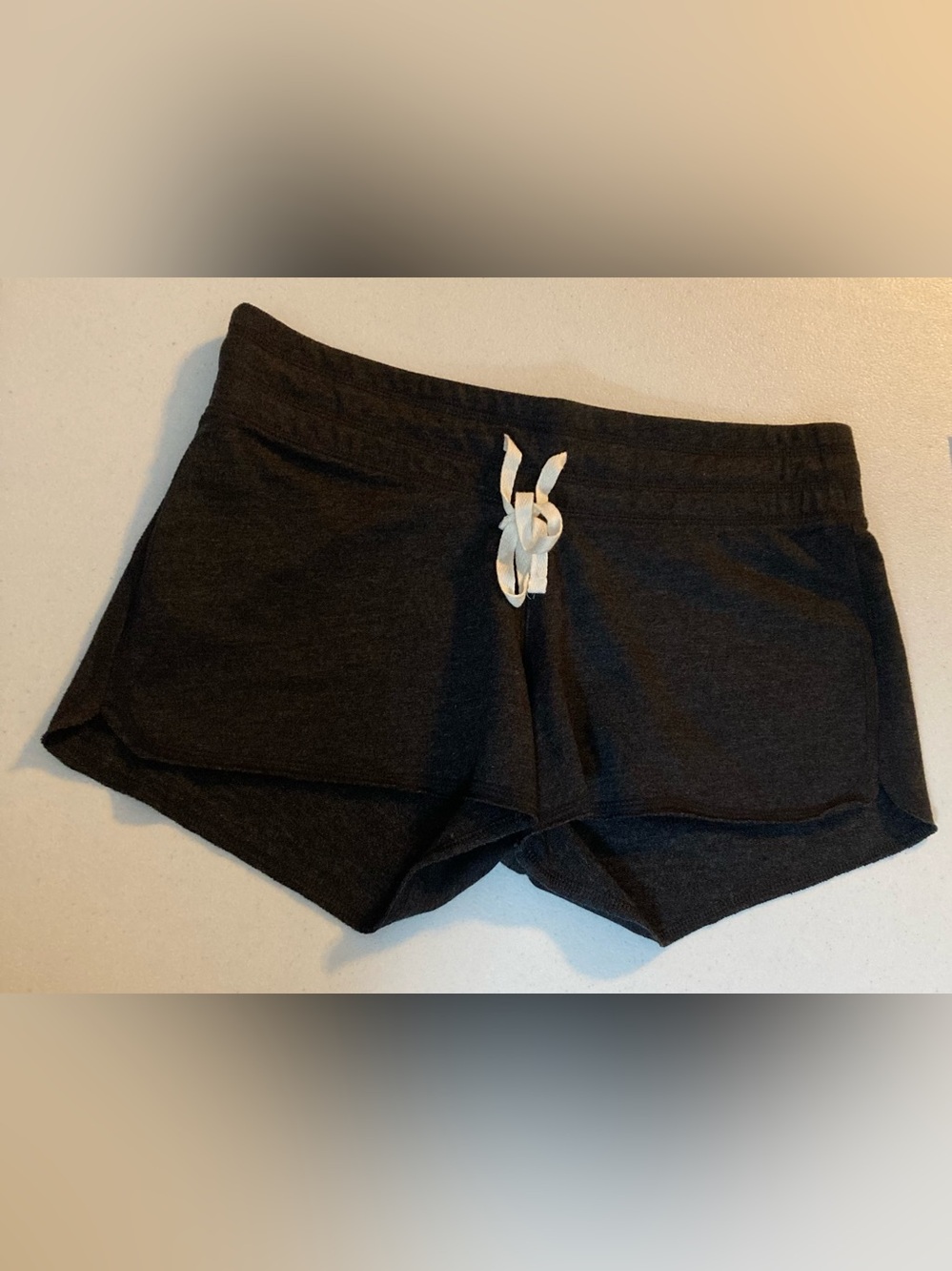 Old Navy Black Lounge Shorts Drawstring Waist Size Medium Athletic Gym
